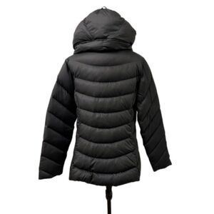 Patagonia Sz XL Duckdown Black Puffer Hooded Winter Parka Jacket